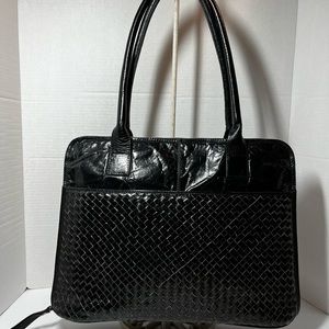 Made in India leather laptop shoulder bag